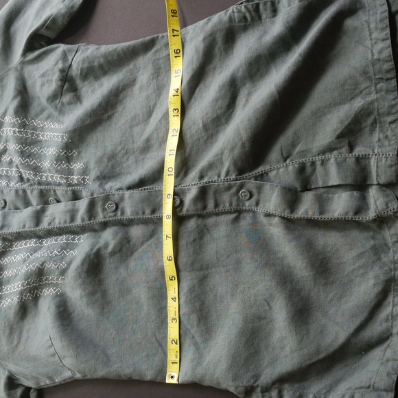 Olsen Linen Blouse - Picture 12 of 14